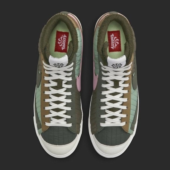 Nike Blazer Mid ‘77 Sequoia Quilt Size 11 New With Box DD8024-300 main image 7